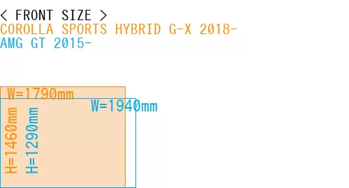 #COROLLA SPORTS HYBRID G-X 2018- + AMG GT 2015-